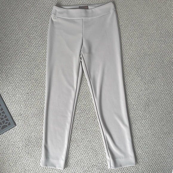Krazy Larry Stretch microfiber Pull On Pant beige 8 Never worn. Bought too big - Picture 1 of 5